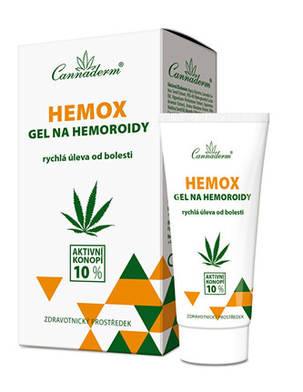 Cannaderm Hemox gel na hemoroidy 40 g
