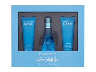 Davidoff Cool Water toaletní voda 50 ml + tělové mléko 50 ml + sprchový gel 50 ml