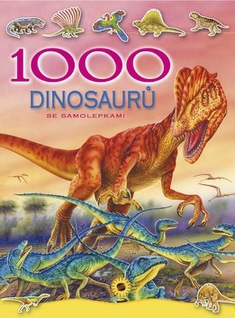 1000 dinosarů se samolepkami