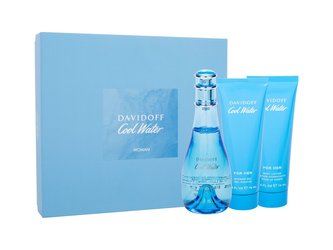 Davidoff Cool Water toaletní voda 100 ml + tělové mléko 75 ml + sprchový gel 75 ml