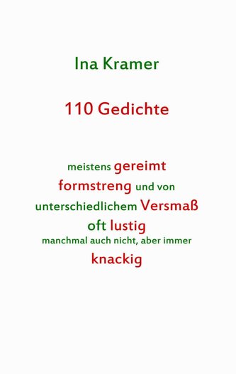 110 Gedichte