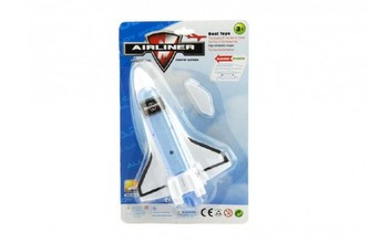 Raketoplán plast 18cm na kartě