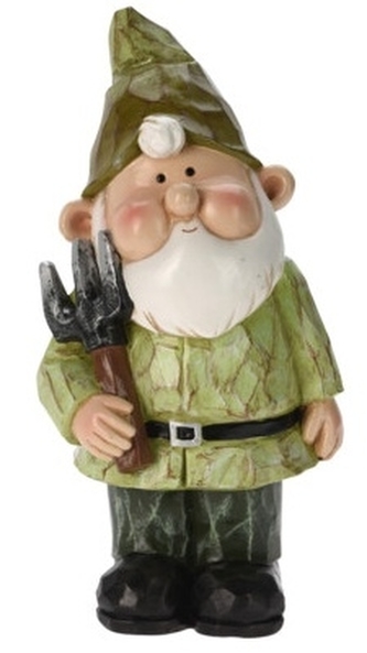 Trpaslík zelený 30,7x16,5x13 cm