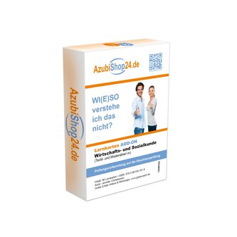 AzubiShop24.de Lernkarten Wirtschafts- und Sozialkunde Textil- und Modenäher