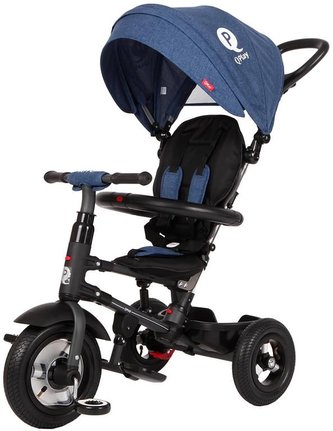 Tříkolka Qplay RITO AIR s nafukovacími koly, J01.014._Blue