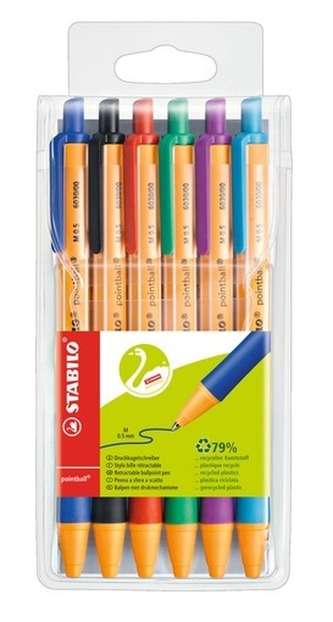 STABILO pointball 6 ks Pouzdro