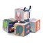 Měkké kostky sada, 4 Pcs., Woodland