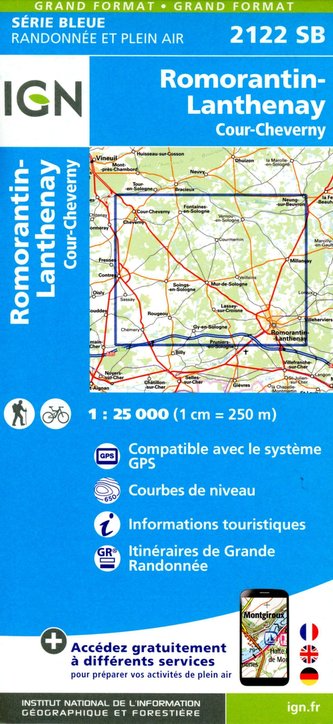 Romorantin- Lanthenay 1:25 000