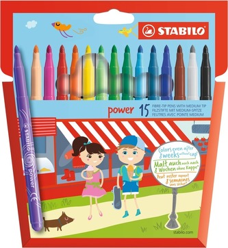 STABILO power 15 ks Pouzdro