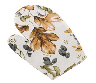 Kuchyňská chňapka - podzimní listí - chňapka 28x18 cm