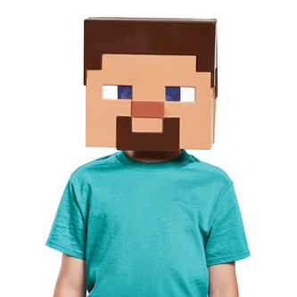 Maska Minecraft Steve dětská