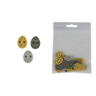 Dekorační vajíčka, 24 ks D5489