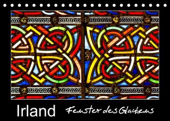 IRLAND - Fenster des Glaubens (Tischkalender 2023 DIN A5 quer)