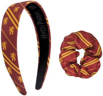 Doplňky do vlasů Harry Potter: Nebelvír - Gryffindor vínový polyester