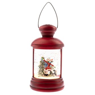 LED lucerna s elektrickým sněžítkem , 1/6