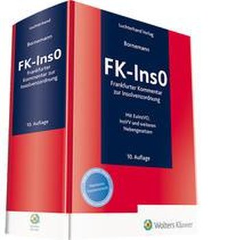 FK-InsO -Frankfurter Kommentar zur Insolvenzordnung Band 2