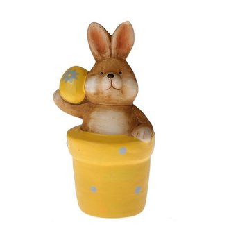 Keramický zajíc s vajíčkem, 6/72