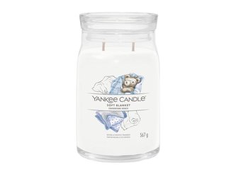 YANKEE CANDLE Soft Blanket svíčka 567g / 5 knotů (Signature velký)