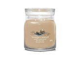 YANKEE CANDLE Amber & Sandalwood svíčka 368g / 2 knoty (Signature střední)