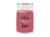 YANKEE CANDLE Black Cherry svíčka 567g / 5 knotů (Signature velký)