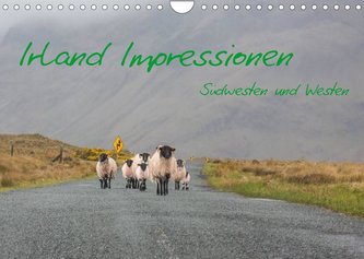 Irland Impressionen Südwesten und Westen (Wandkalender 2023 DIN A4 quer)