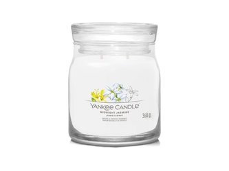 YANKEE CANDLE Midnight Jasmine svíčka 368g / 2 knoty (Signature střední)