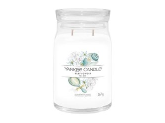 YANKEE CANDLE Baby Powder svíčka 567g / 5 knotů (Signature velký)