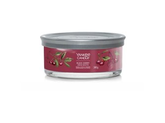 YANKEE CANDLE Black Cherry svíčka 340g / 5 knotů (Signature tumbler střední )