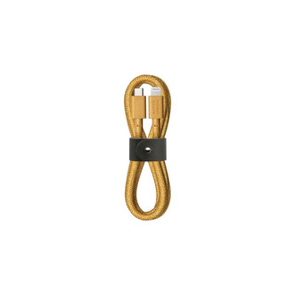 Native Union Belt Cable (USB-C – Lightning) 1,2m oranžový