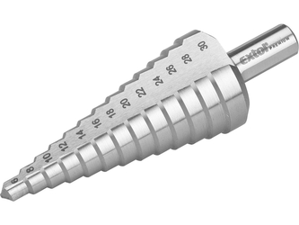 EXTOL PREMIUM vrták stupňovitý, O 6-30mm, HSS-M2