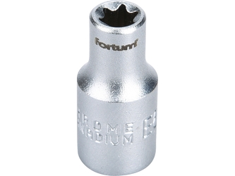 FORTUM hlavice nástrčná vnitřní TORX 1/4", E 6, L 25mm