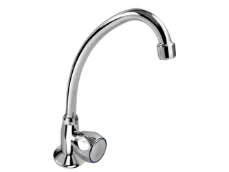 BALLETTO baterie umyvadlová stojánková, na studenou vodu, keramický ventil, chrom