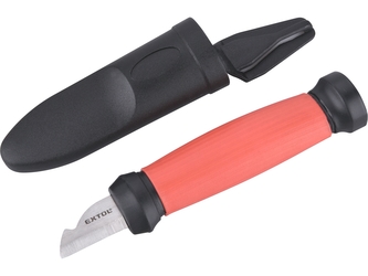EXTOL PREMIUM nůž na odizolování kabelů oboubřitý, 155/120mm, CrV