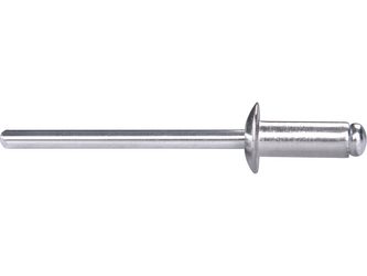 EXTOL PREMIUM nýty trhací hliníkové sada 1000ks, O 4,0x9,6mm plochá hlava