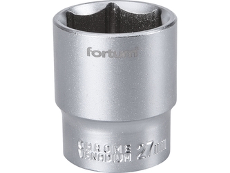 FORTUM hlavice nástrčná 1/2", 27mm, L 42mm