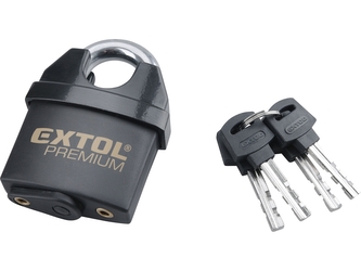 EXTOL PREMIUM zámek visací, voděodolný, 60mm