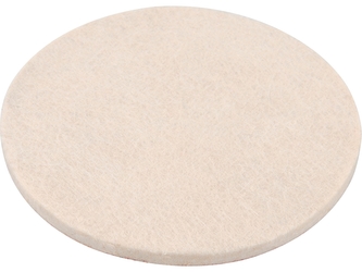 EXTOL PREMIUM výsek leštící filcový/plstěný, suchý zip, O 115x7mm