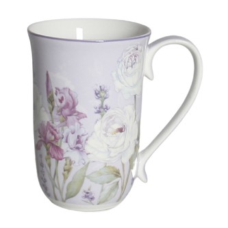 HOME ELEMENTS Hrnek 400 ml, Levandule