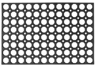 Gumová rohožka - předložka HONEY COMB - 60x80 cm MultiDecor