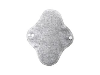 Denní vložka (PUL) - Lesní skřítek, šedý velur (kojenecký plyš)