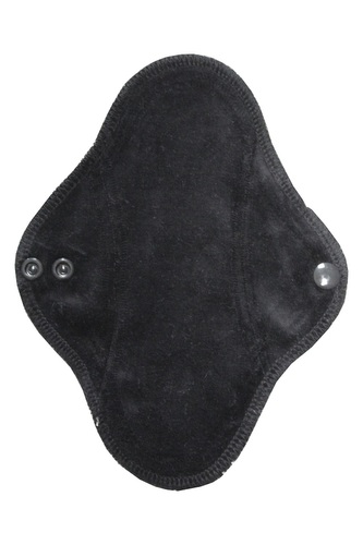 Slipová vložka (PUL) - Lesní skřítek, černý velur (kojenecký plyš)