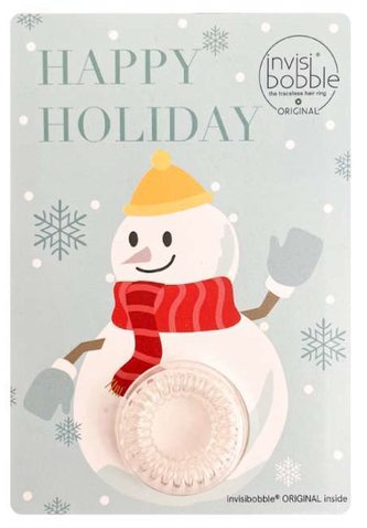 invisibobble XMAS Card Snowman