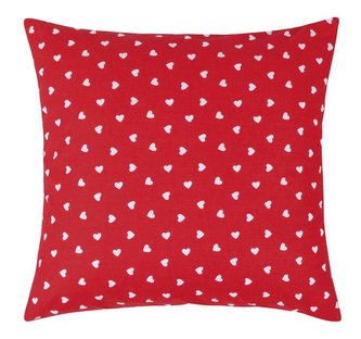 Povláček ADÉLA - srdíčka - 40x40 cm