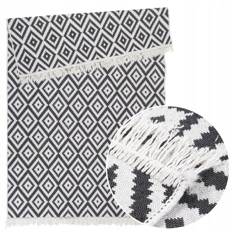 Kusový oboustranný vzorovaný koberec KILIM GOLD PREMIUM - ROMBY 160x220 cm Multidecor