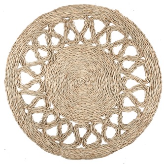 Slaměná rohož z mořské trávy ECO MATA I. O 60 cm Multidecor