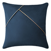 Polštář SIMPLICITY tmavě modrá 45x45 cm Mybesthome