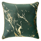 Polštář LANNAY tmavě zelená 45x45 cm Mybesthome