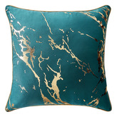 Polštář LANNAY tyrkysová 45x45 cm Mybesthome