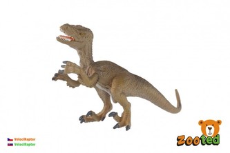 Velociraptor zooted plast 16cm