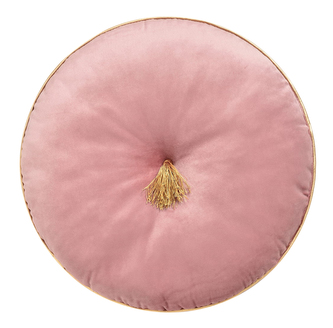 Polštář s výplní ALINA indická růžová O 40 cm Mybesthome